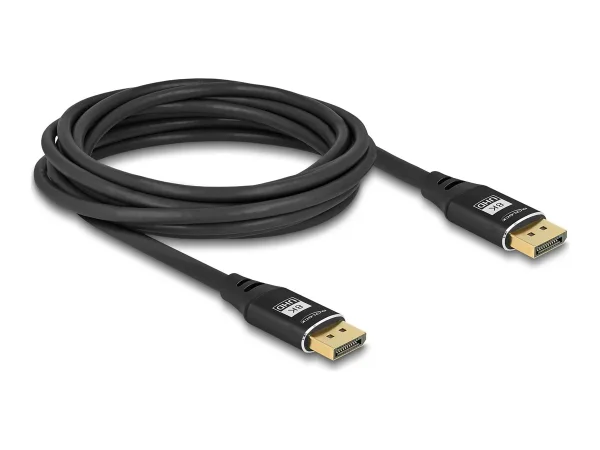 DELOCK DisplayPort Kabel 8K 60Hz 5m schw