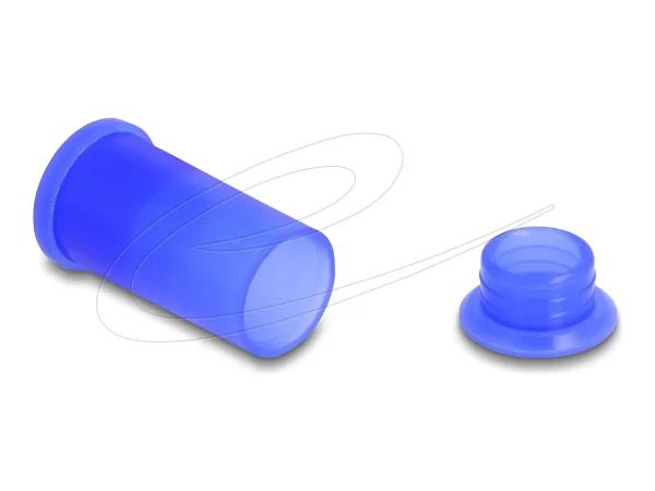 DELOCK DL4 Staubschutz blau 10er Set