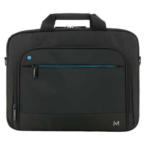 Theone Briefcase Toploading Blue Zip 11-14IN -Recycled