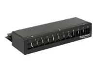 DELOCK Keystone Desktop Patchpanel12Port