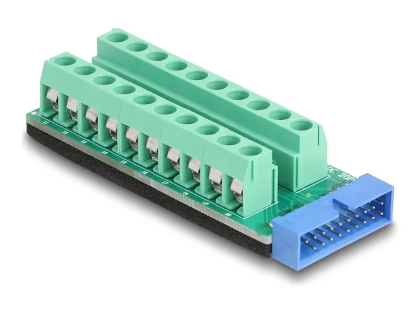 DELOCK USB Pfostenstecker zu Terminalbl