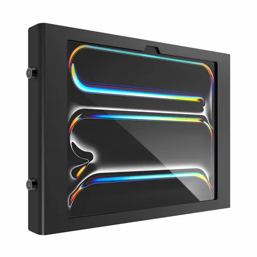 iPad Pro M4 13IN (2024) Apex Secured Enclosure Wall Mount BLK