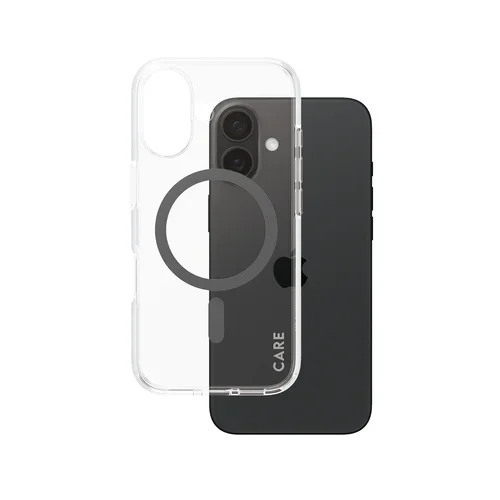Care by Panzerglass Case Flagship Black MagSafe iPhone 16