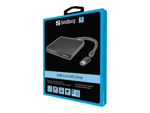 SANDBERG USB-C/A DVD Drive