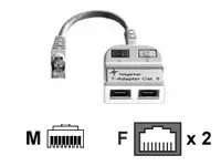 TELEGÄRTNER T-Adapter Ausgang 10Base-T