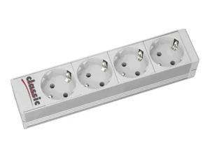 BACHMANN 10Zoll Steckdosenleiste 4x