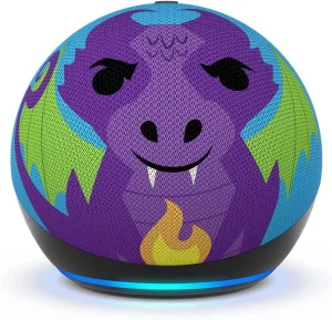 Amazon Echo Dot 5th Gen. Kids dragon