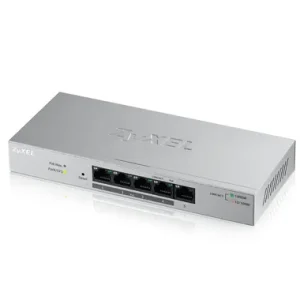 Zyxel Switch smart managed Layer2 5 Port • 5x 1 GbE • Desktop • Lüfterlos • GS1200-5