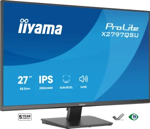Iiyama X2797QSU-B1 27 QHD IPS Black - Fl
