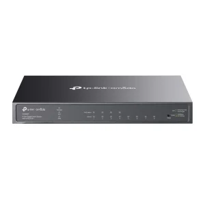TP-Link Omada TL-SG2008P Managed L2/L2+ Gigabit Ethernet (10/100/1000) Power over Ethernet (PoE) Schwarz