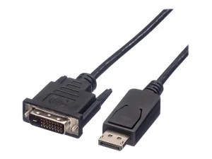 ROLINE DisplayPort Kabel DP ST - DVI 5m