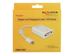 DELOCK Adap Displayp.-St mini>DVI24+5-Bu