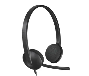 Logitech 981-000475 Kopfhörer & Headset Kabelgebunden Kopfband Büro/Callcenter USB Typ-A Schwarz