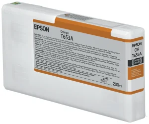 Epson T653A Orange-Tintenpatrone (200 ml)