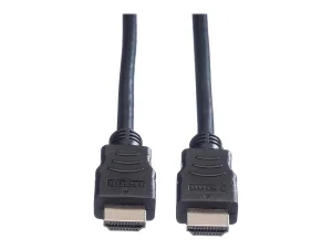 VALUE HDMI High Speed Kabel schwarz 2m