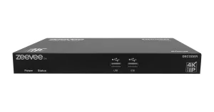ZUHD60-2D – ZUHD60 Decoder, Dual 1G LAN