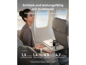 ANKER PowerBank 25.000mAh 165W black