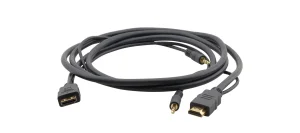 C-MHMA/MHMA-15 – High-Speed ​​HDMI flexibles Kabel mit Ethernet und 3^5 mm Stereo-Audio - 4.6 m