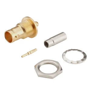 BNC-Crimpeinbaubuchse, 75 Ohm 0.6/2.8 HD