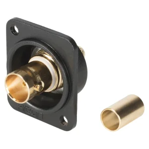 BNC-Crimpeinbaub.,0.8/3.7HD D-Flansch