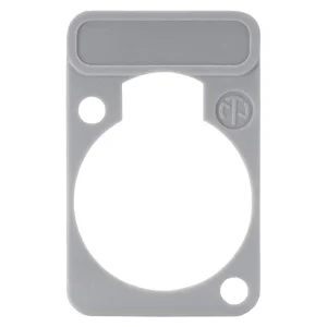 NEUTRIK Beschriftungsschild grau