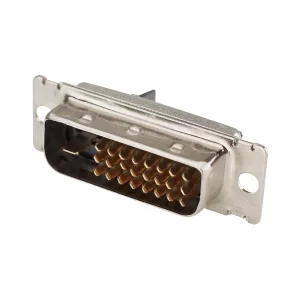 DVI 24+1 Stifteinsatz Lötversion