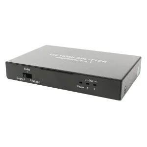 HDMI Splitter 1 IN / 2 OUT - UHD 4K
