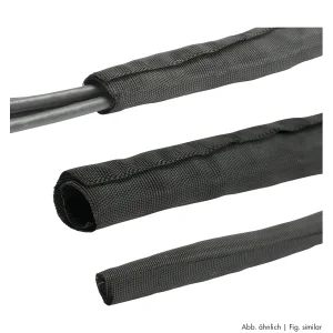 Geflechtschlauch drm 0,5 -0,8 cm, offen,