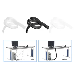 Geflechtschlauch 55-110mm, geschl. sw