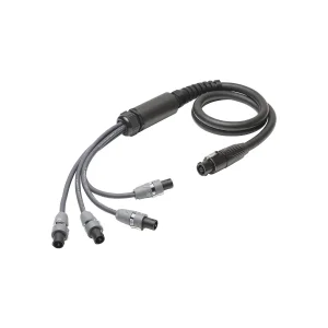 L/S Spleisskabel, schwarz, 20,00m