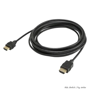 HICON HDMI Kabel, 18G UHD, 6.0mm,  9,00m