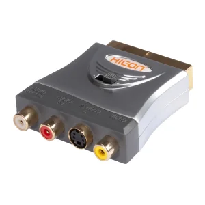 HiCon SCARTm<>S-VHSf+3xCINCHf Adapter