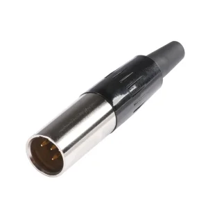 HICON-Mini-XLR Kabel-Stecker 4-pol