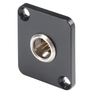 HICON-Mini-XLR Einbaust. 5-pol D-Flansch