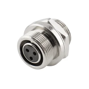 HICON-Mini-XLR Einbau-Buchse 3-pol IP67