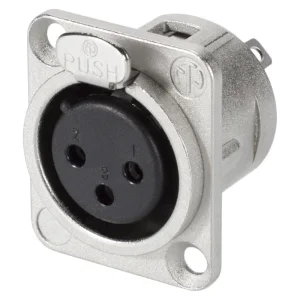 NEUTRIK XLR-Einbaubuchse 3polig,