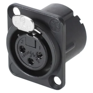 NEUTRIK XLR-Einbaubuchse 3polig,