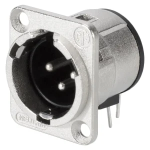 NEUTRIK XLR-Einbaustecker 3polig,