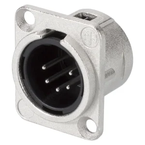 NEUTRIK XLR-Einbaustecker 5polig,