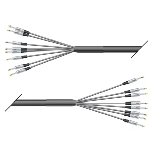 Multicorekabel Quantum, schwarz,  5,00m