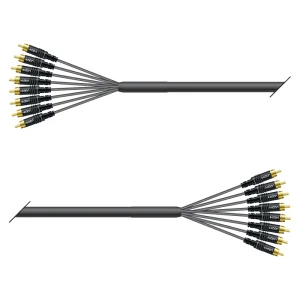 Multicorekabel Quantum, schwarz,  2,00m