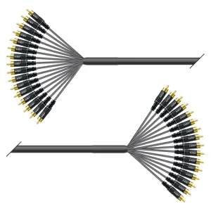 Multicorekabel Quantum, schwarz, 10,00m