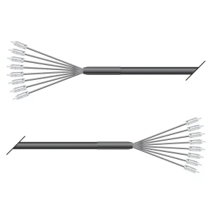 Multicorekabel Quantum, schwarz, 10,00m