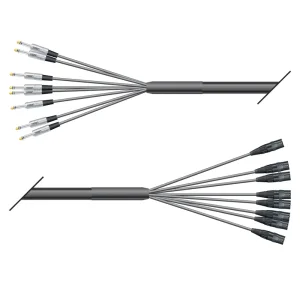 Multicorekabel Quantum, schwarz,  3,00m