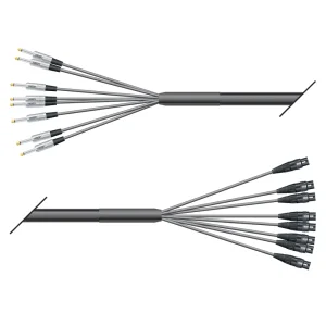 Multicorekabel Quantum, schwarz,  3,00m