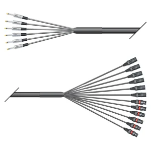 Multicorekabel Quantum, schwarz,  2,00m