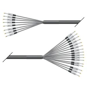 Multicorekabel Quantum, schwarz,  6,00m