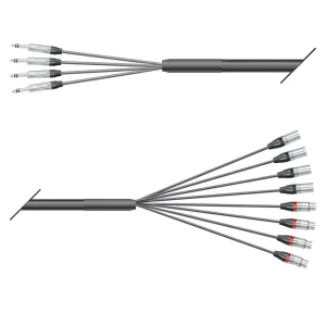 Multicorekabel Quantum, schwarz,  6,00m