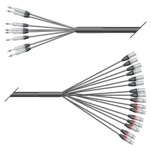 Multicorekabel Quantum, schwarz,  2,00m