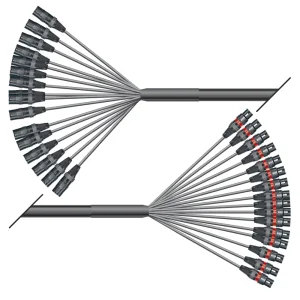 Multicorekabel Quantum, schwarz, 10,00m